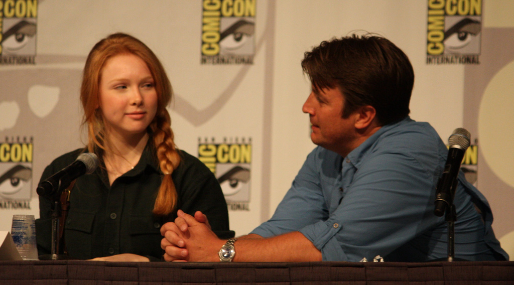 Jalen Rose And Molly Quinn