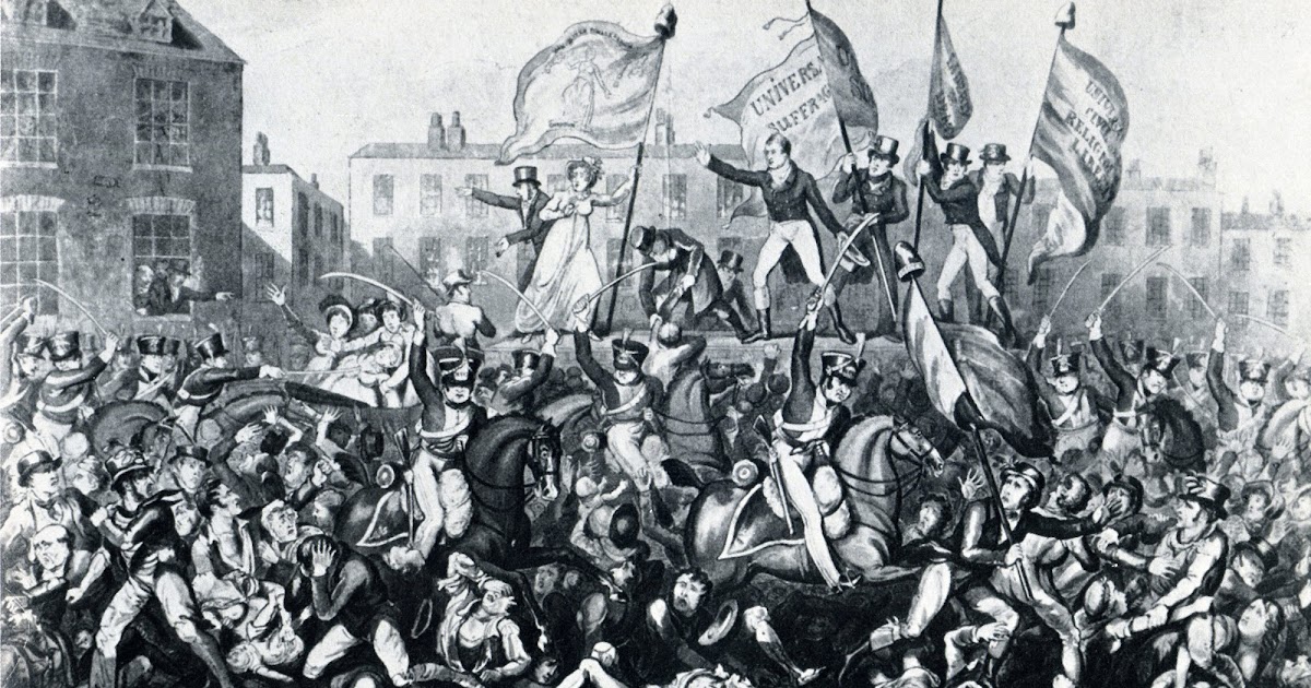 La Escalera de Iakob La masacre de Peterloo