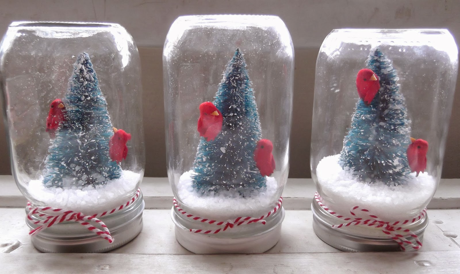 Thrifty 31 Blog: Mason Jar Snow Globes