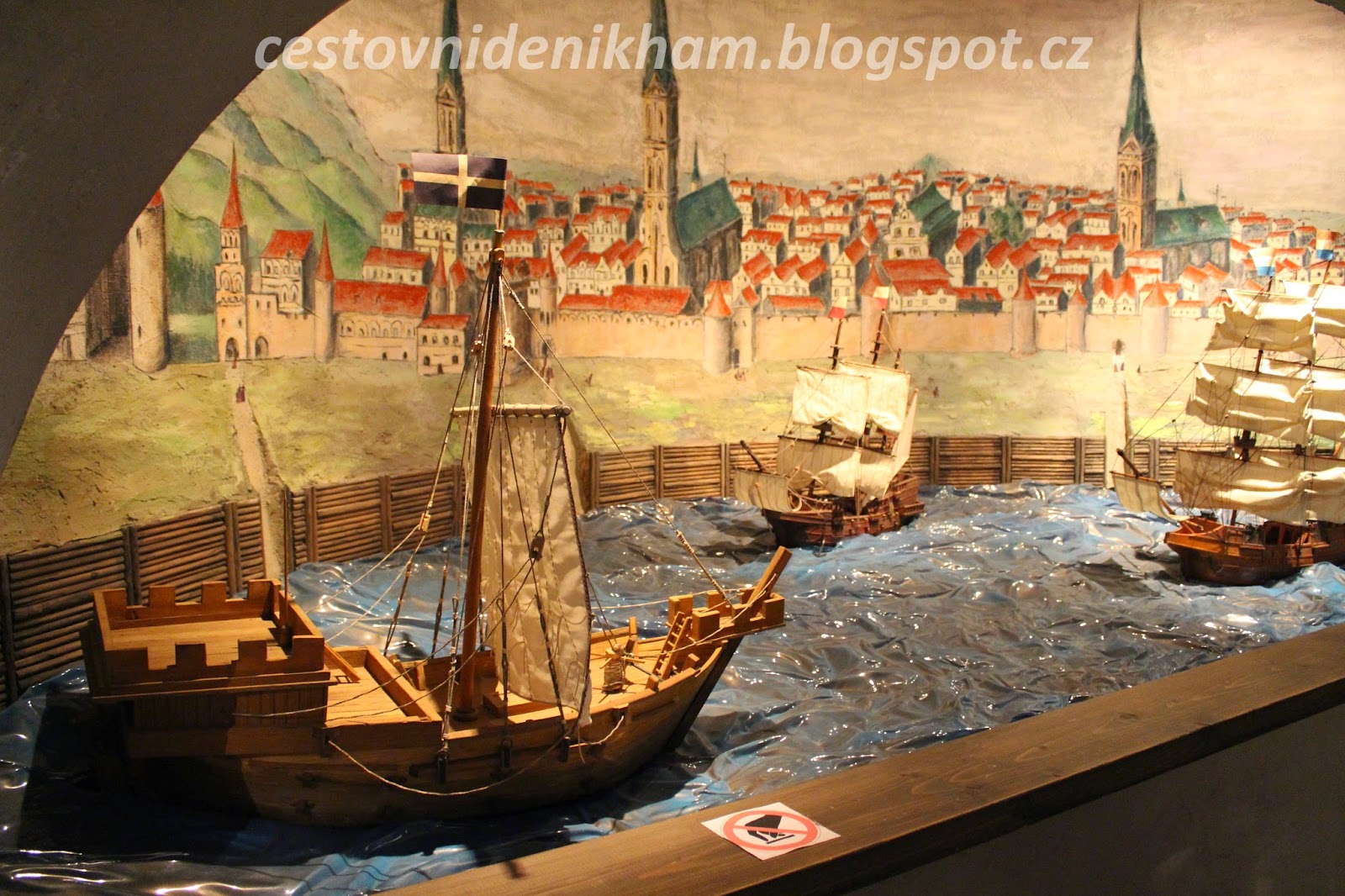 muzeum historie a války museum in the Powder Tower