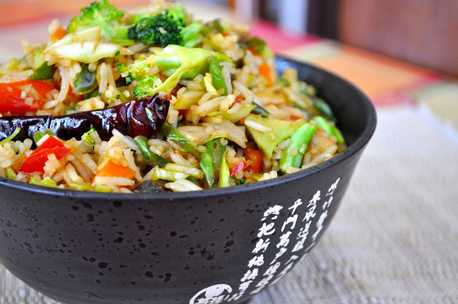 Cooking with Meena Spicy Veggie Fried Rice