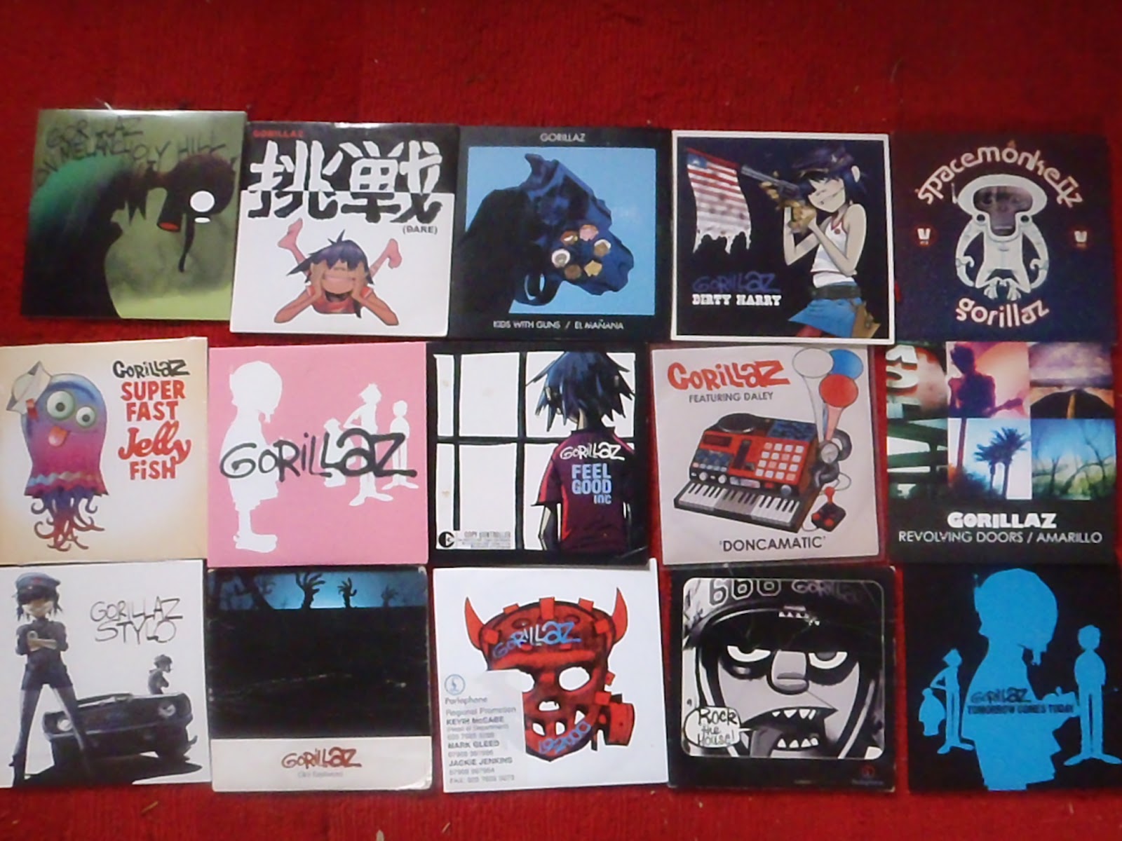 Swedish Biggest Gorillaz Fan My Collection