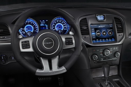 The 2012 Chrysler 300 SRT8 instrument panel
