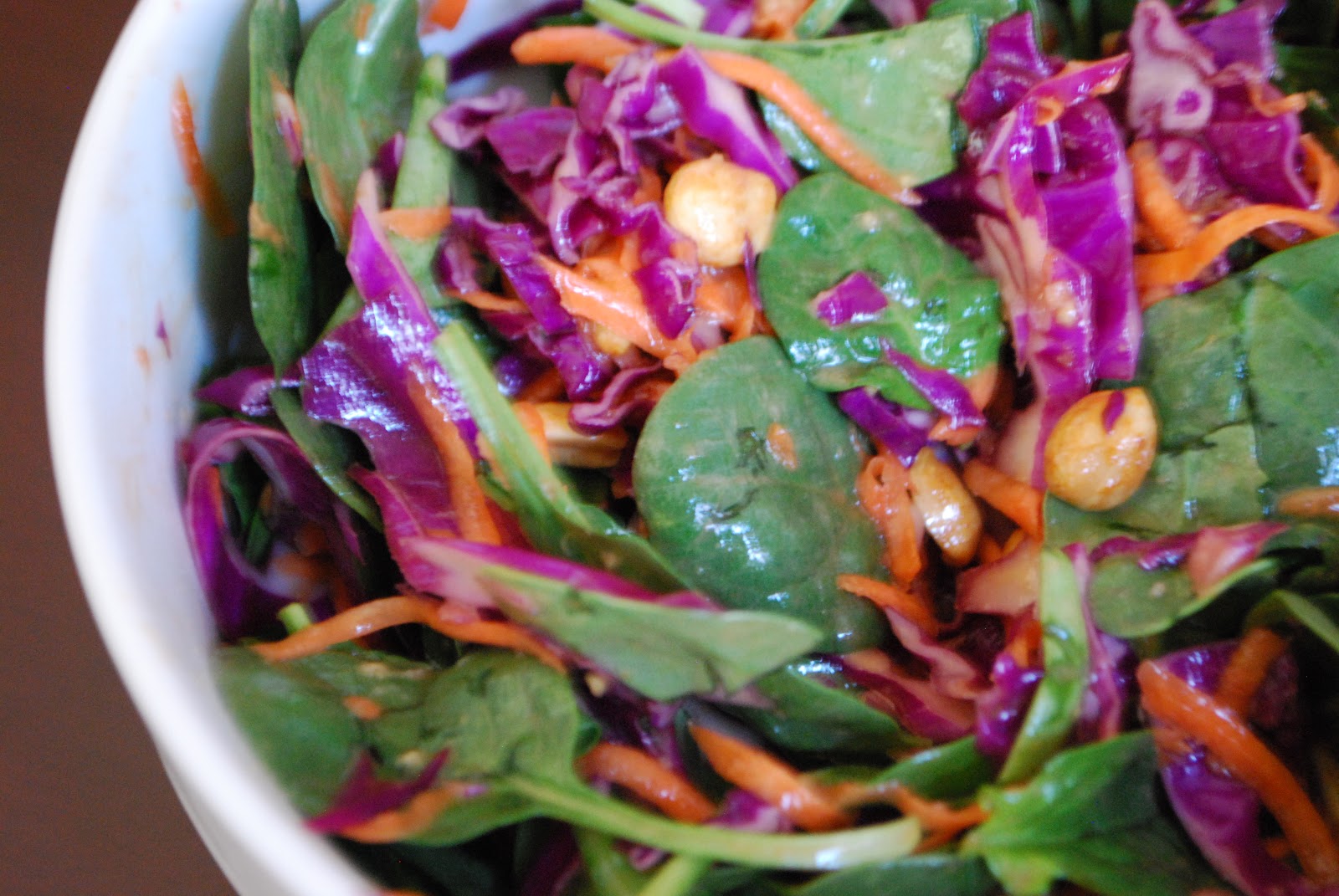 Simply Mangerchine Ginger Peanut Salad Dressing