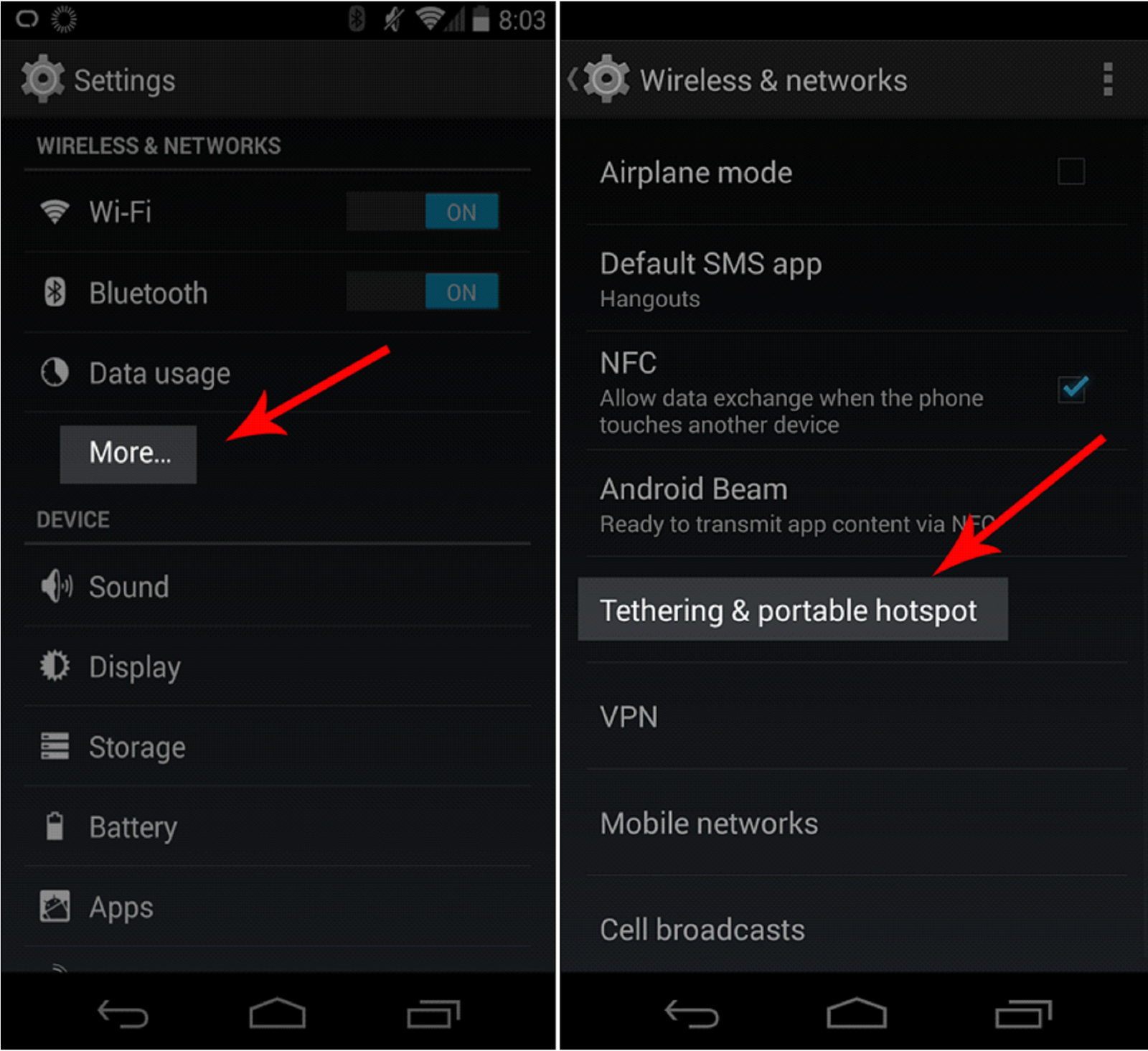 Phone Wifi Hotspot For Android Phone how to setup a wi fi on smartphone android ios windows phone also the capability of giving your hotspot strong encryption in case youre public location network ssid will default
