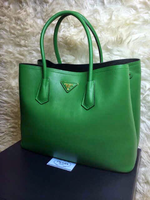LOVELY BRANDED BAGS : Prada PRADA Double Bag Taiga ori Leather ...  