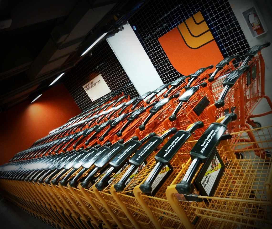 SightLines pick up your shopping cart here