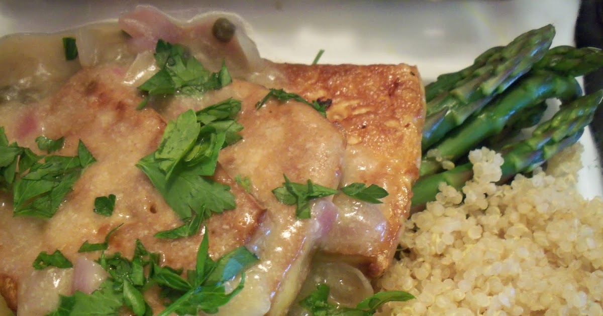 What Eye 8 LemonCaperGarlic SauceStealing the Sauce from Piccata