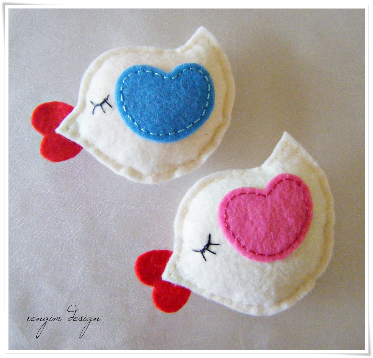 Rengim Design Keçe Bebek Şekeri ♥