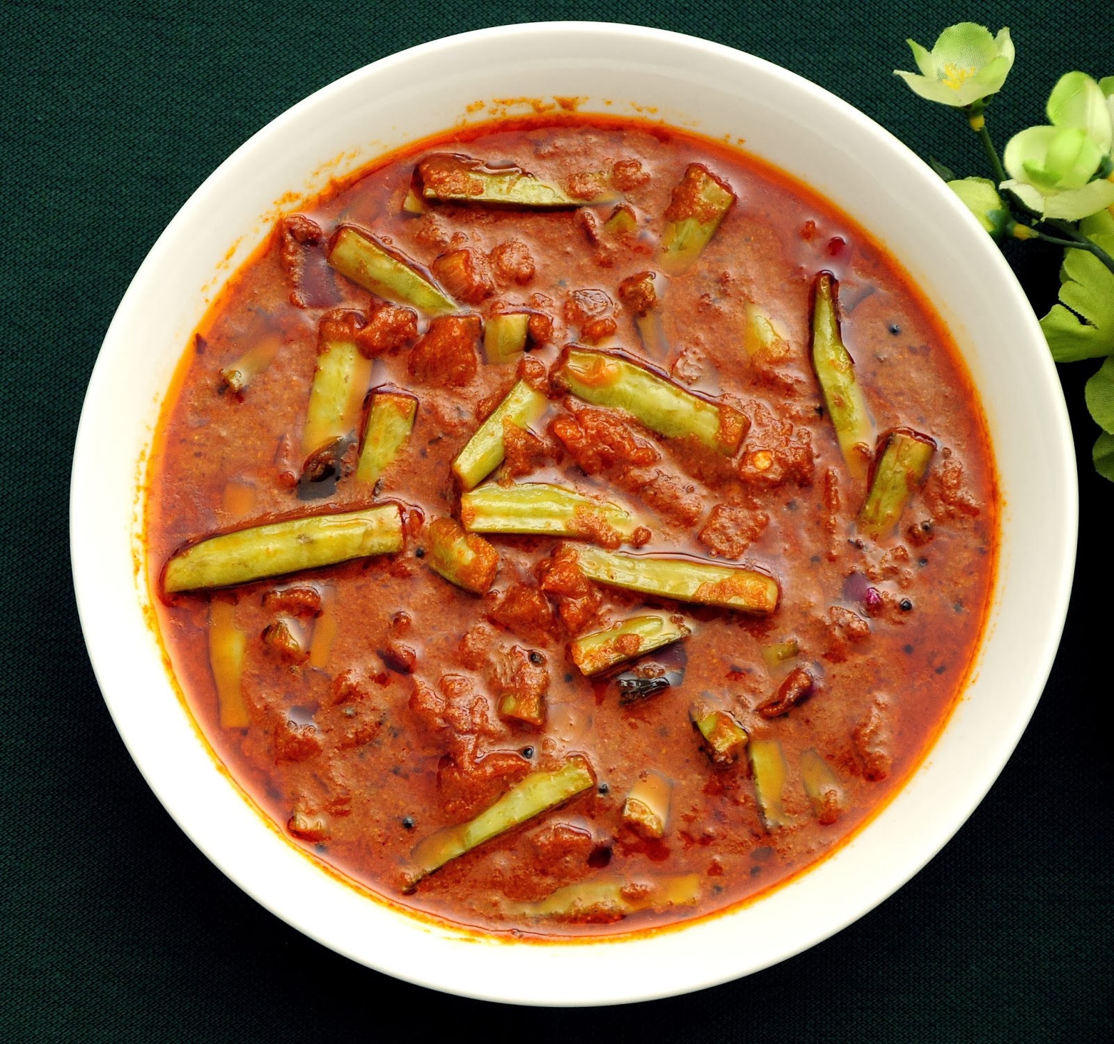 Jeevi Kitchen Cluster Beans(Kothavarangai) Kara Kuzhambu