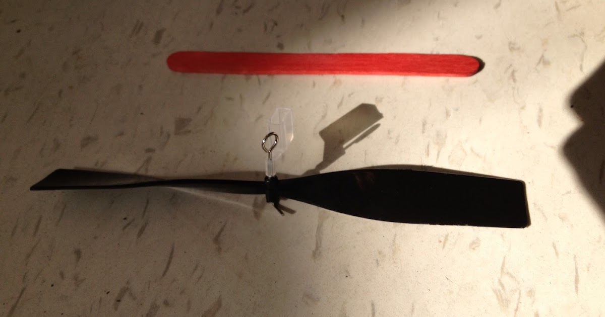 EK Powe News How to Build a Rubber Band Helicopter