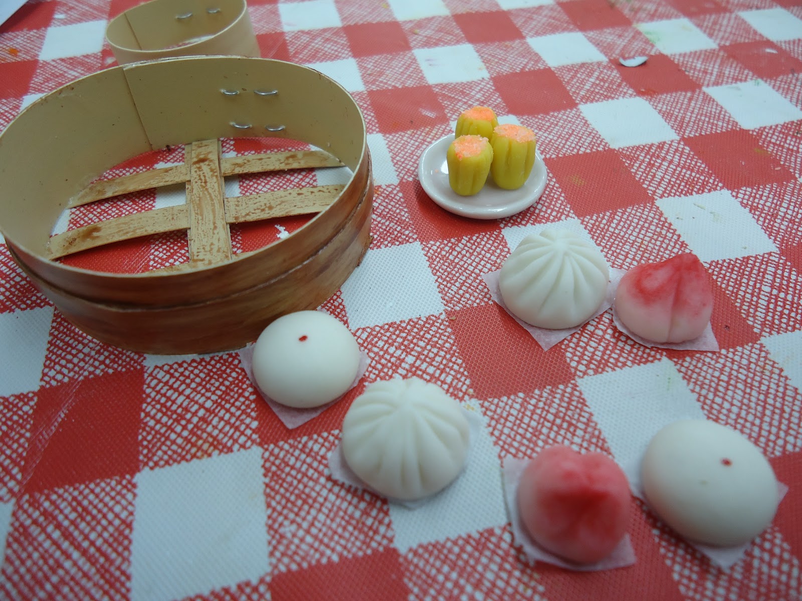 Kin's Miniature Handmade Clay Food by Kin Quek. Have Fun With