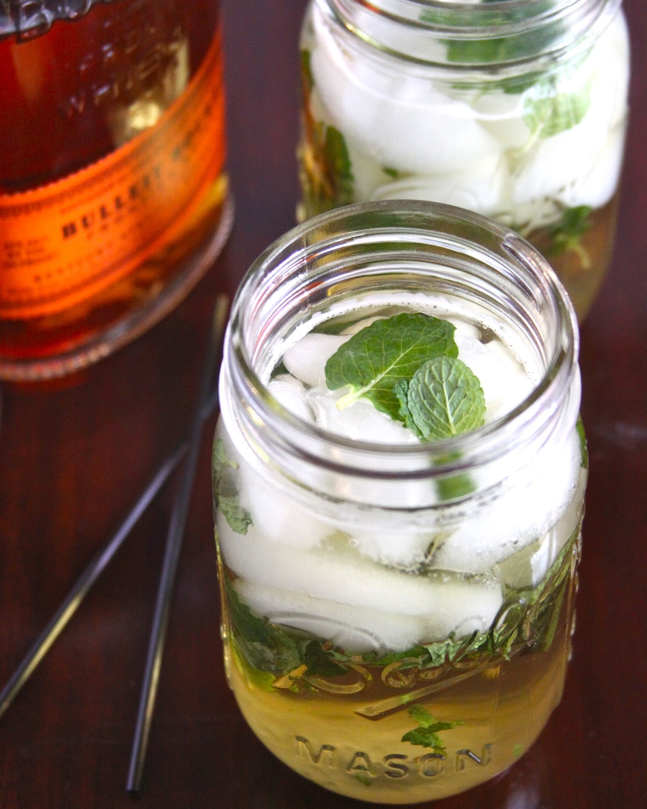 foodie fridays mint julep Climbing Grier Mountain