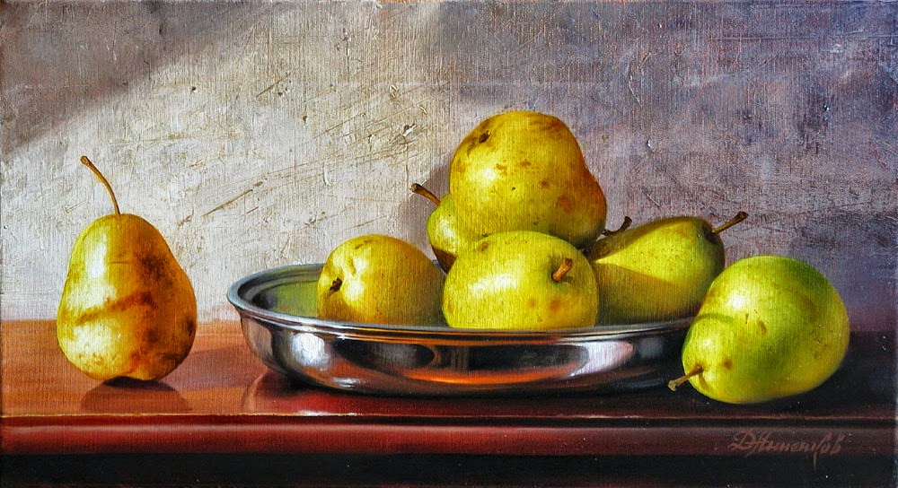 realismo-de-frutas-en-la-mesa-bodegones-al-oleo bodegones-con-frutas-pinturas-realistas