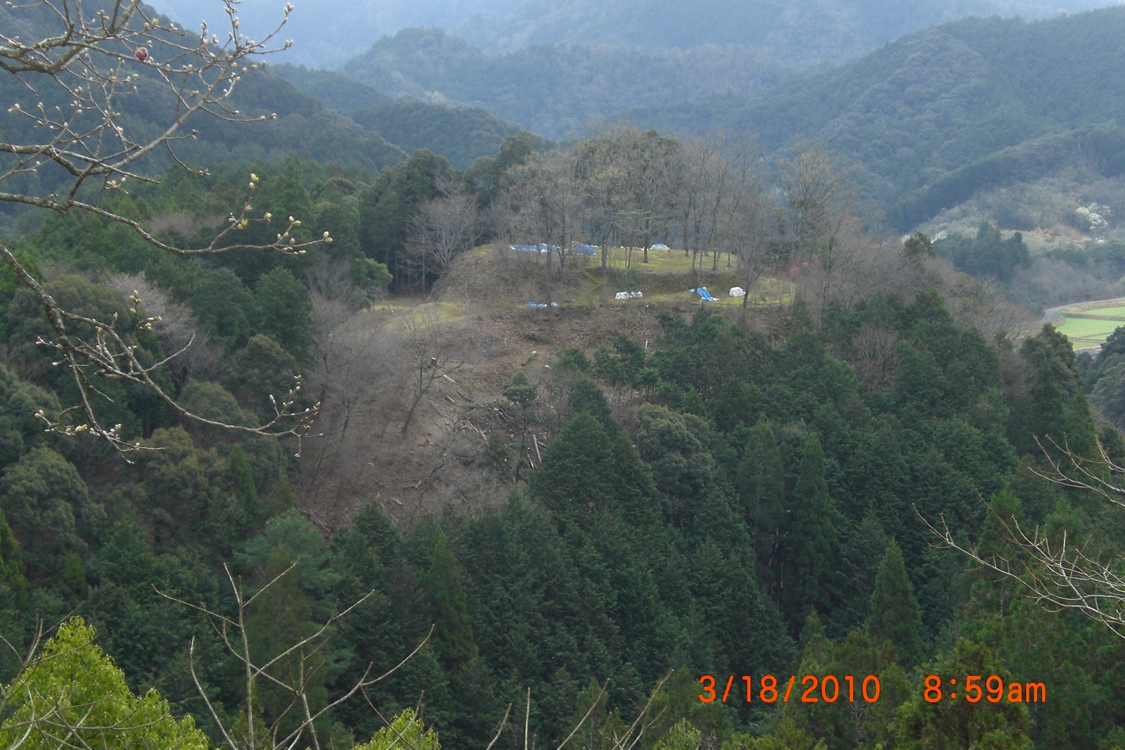 西国の山城 河後森城 愛媛県北宇和郡松野町松丸