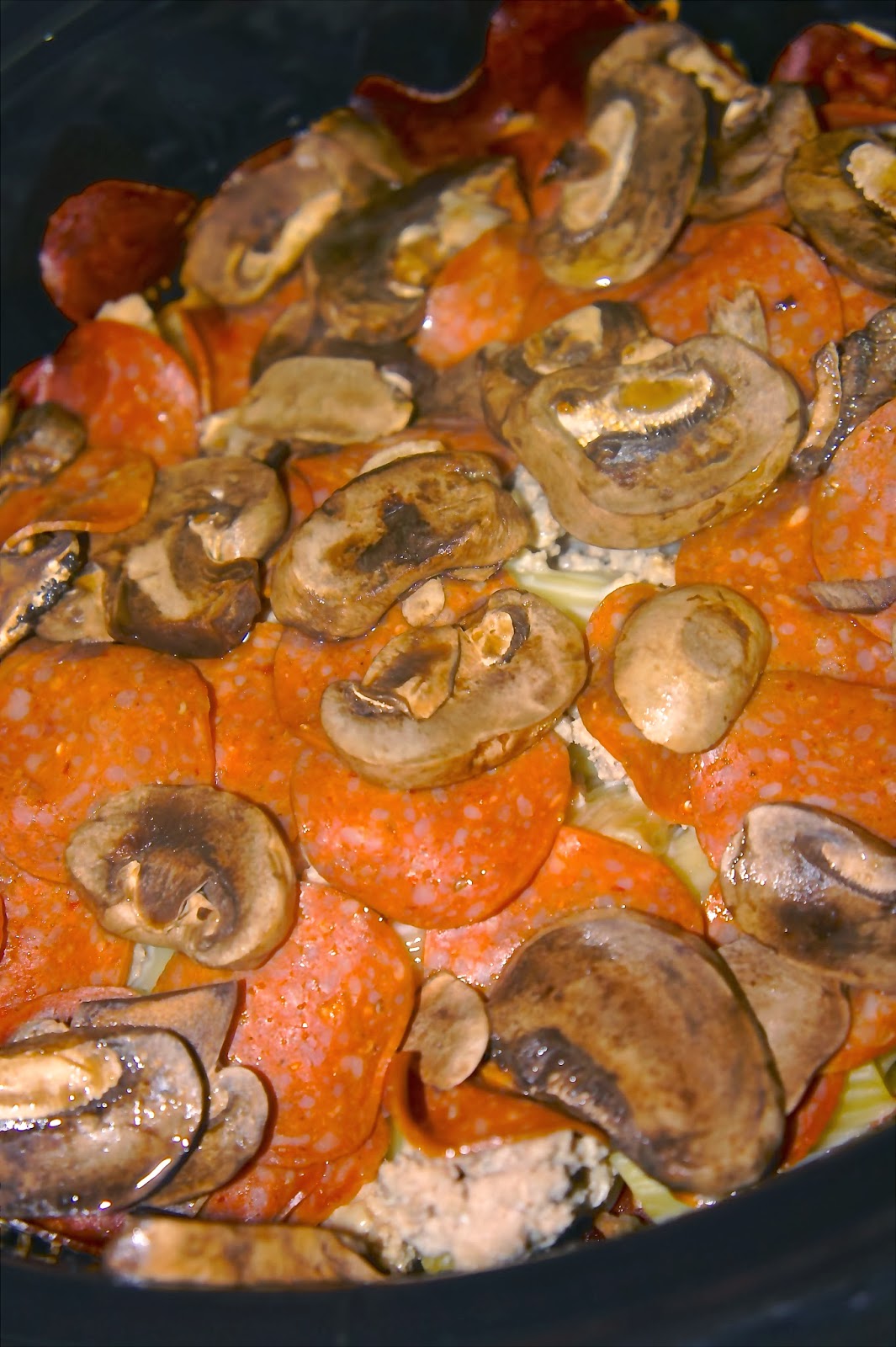 Savory Sweet and Satisfying Crock Pot Rigatoni