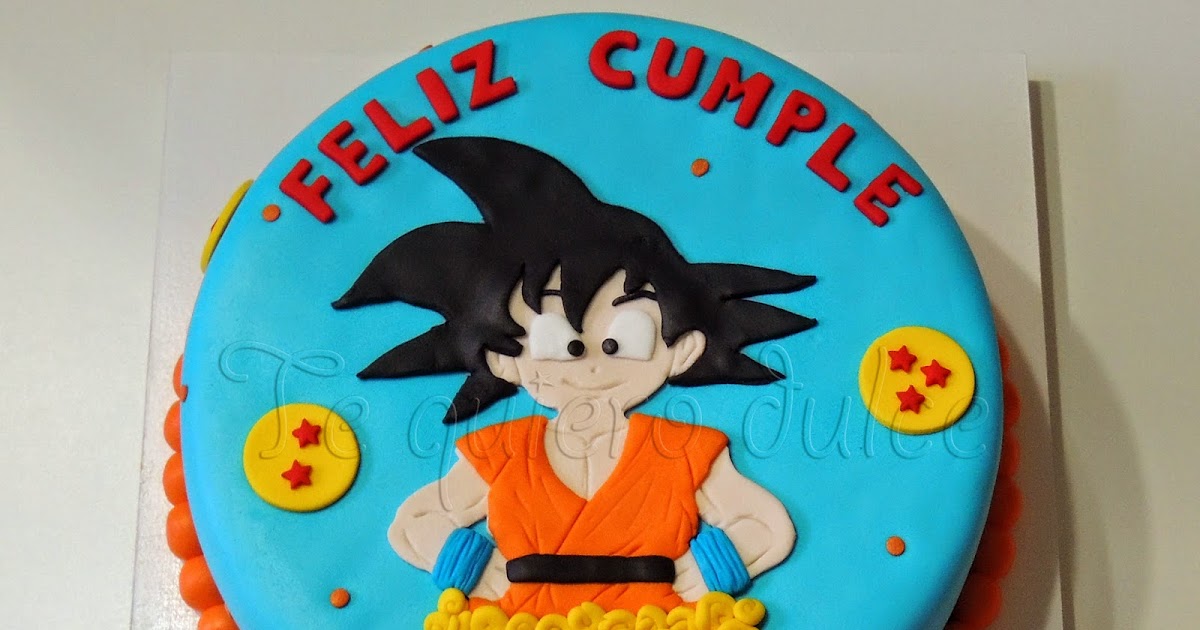 ♥TE QUIERO DULCE♥: Torta de dragon ball