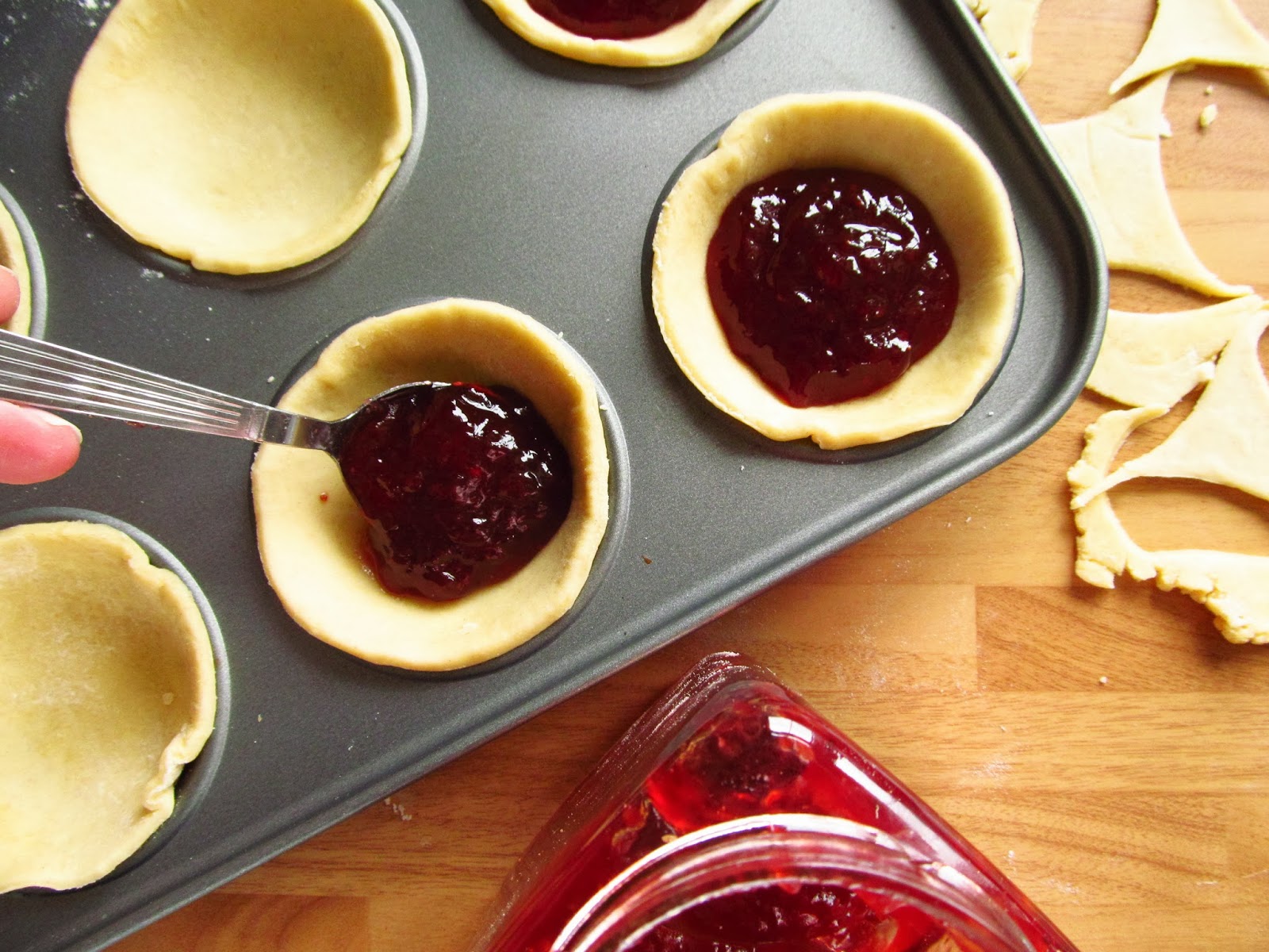 Good Food, Shared Jam Tarts