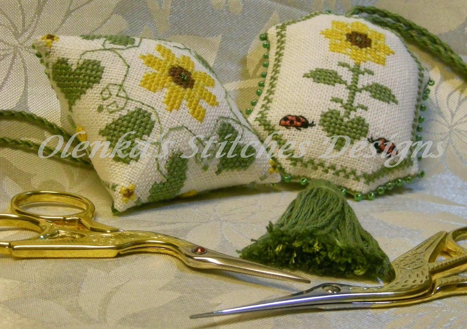 "Sunflower Sewing Set"