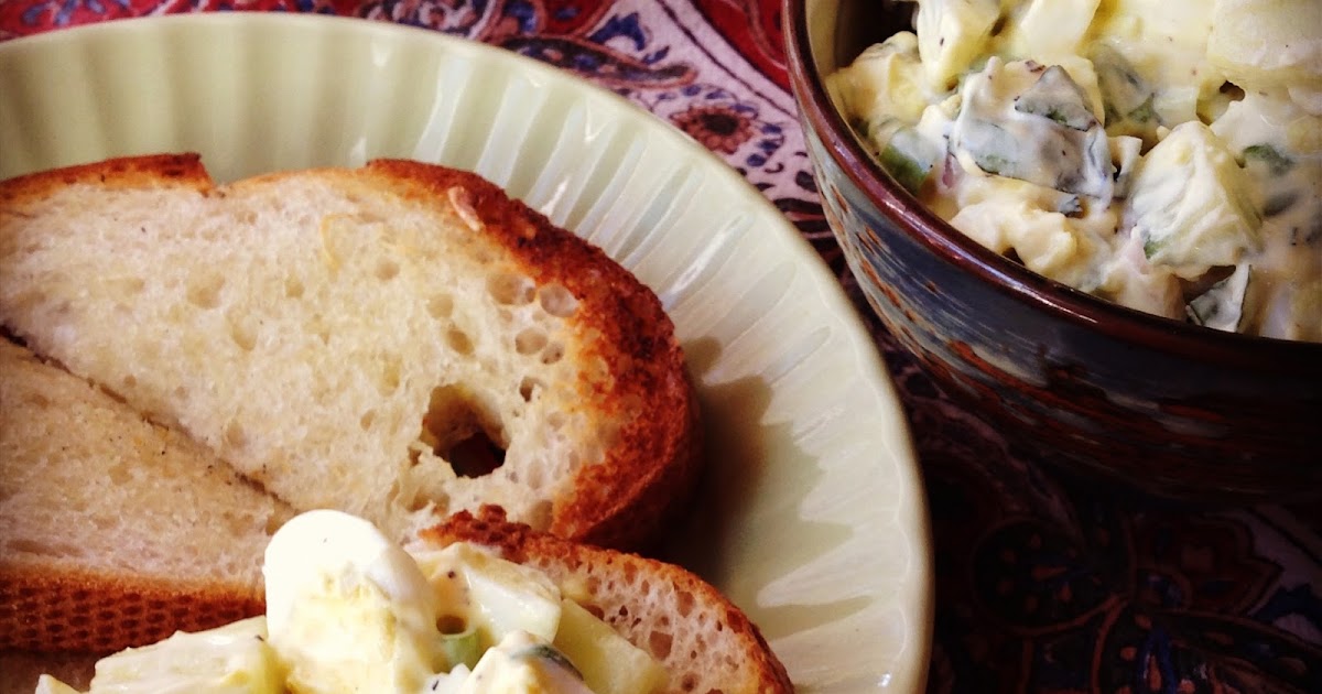 CucumberBasil Egg Salad