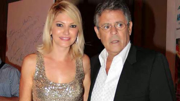 Marcos Paulo com sua esposa Antônia Fontenelle