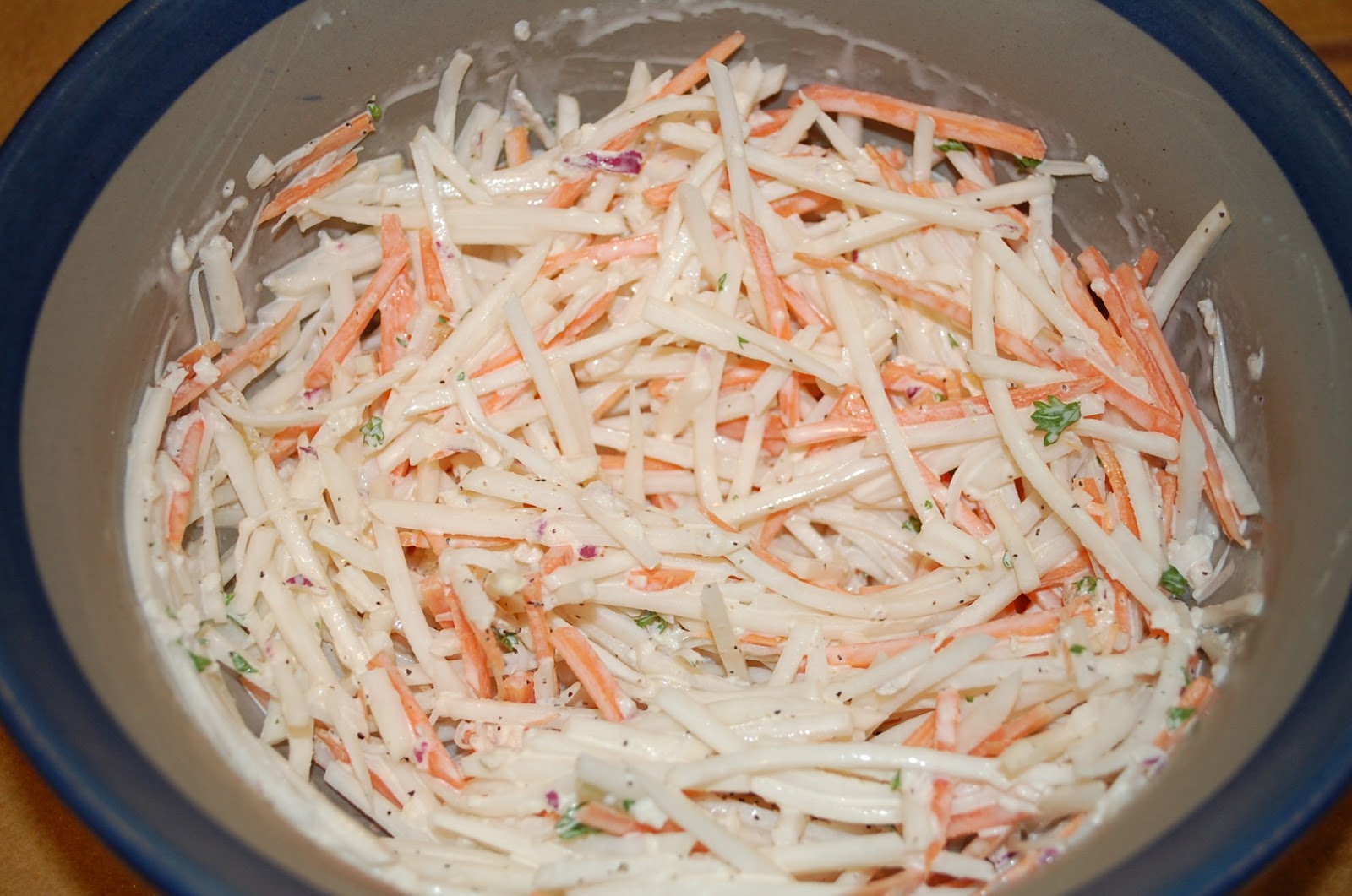 Eating From The Homestead Turnip Slaw