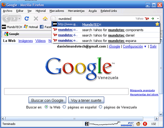 DIRECCION DE INTERNET direccion de internet: