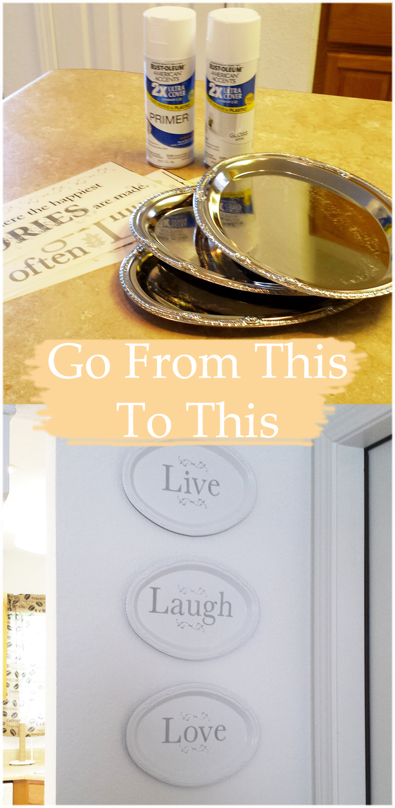 Our Cozy Cottage Dollar Tree Trays