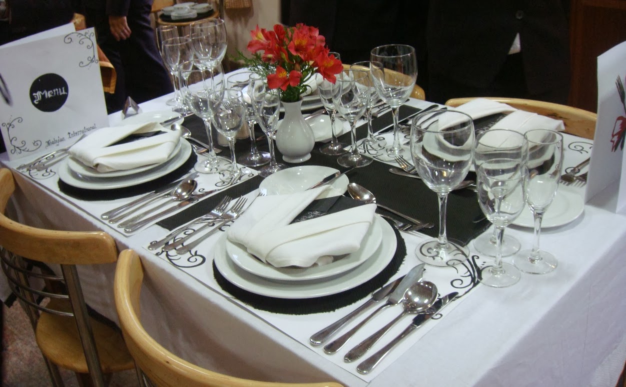 Good Shepherd Finishing School TABLE SETTING COMPETITION