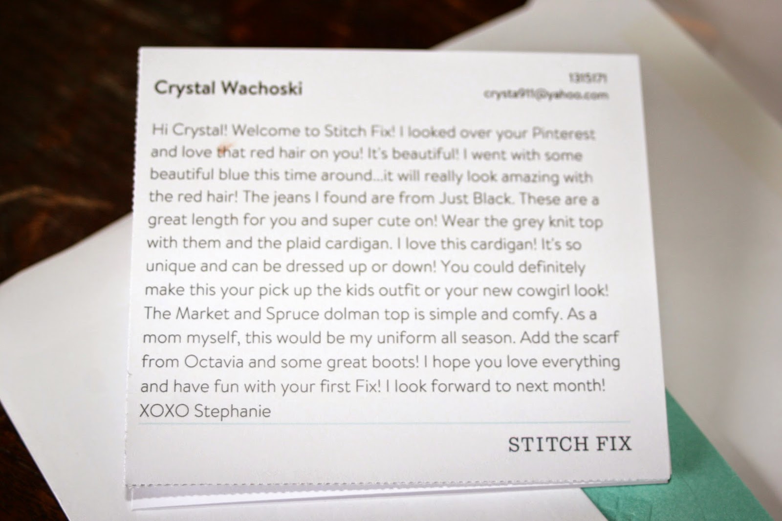Mom Among Chaos Getting Styled by Stitch Fix