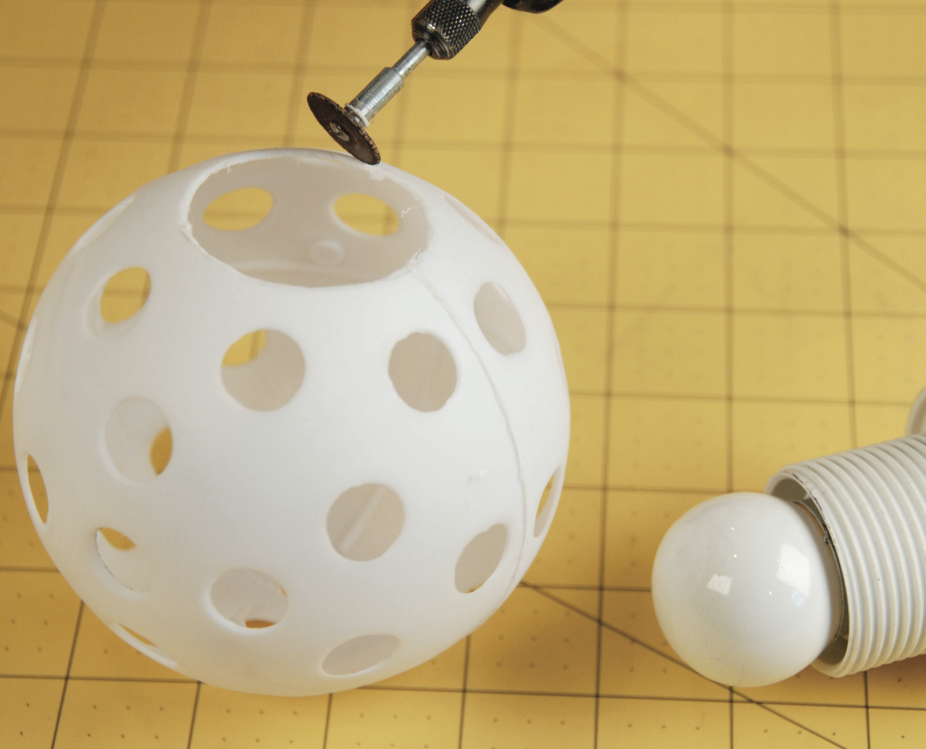 Mark Montano Wiffle Ball DNA Lamp GEEK CRAFT!