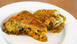 resep praktis dan mudah membuat (memasak) masakan telur dadar padang spesial enak, lezat