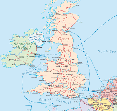 Map of Great Britain Pictures