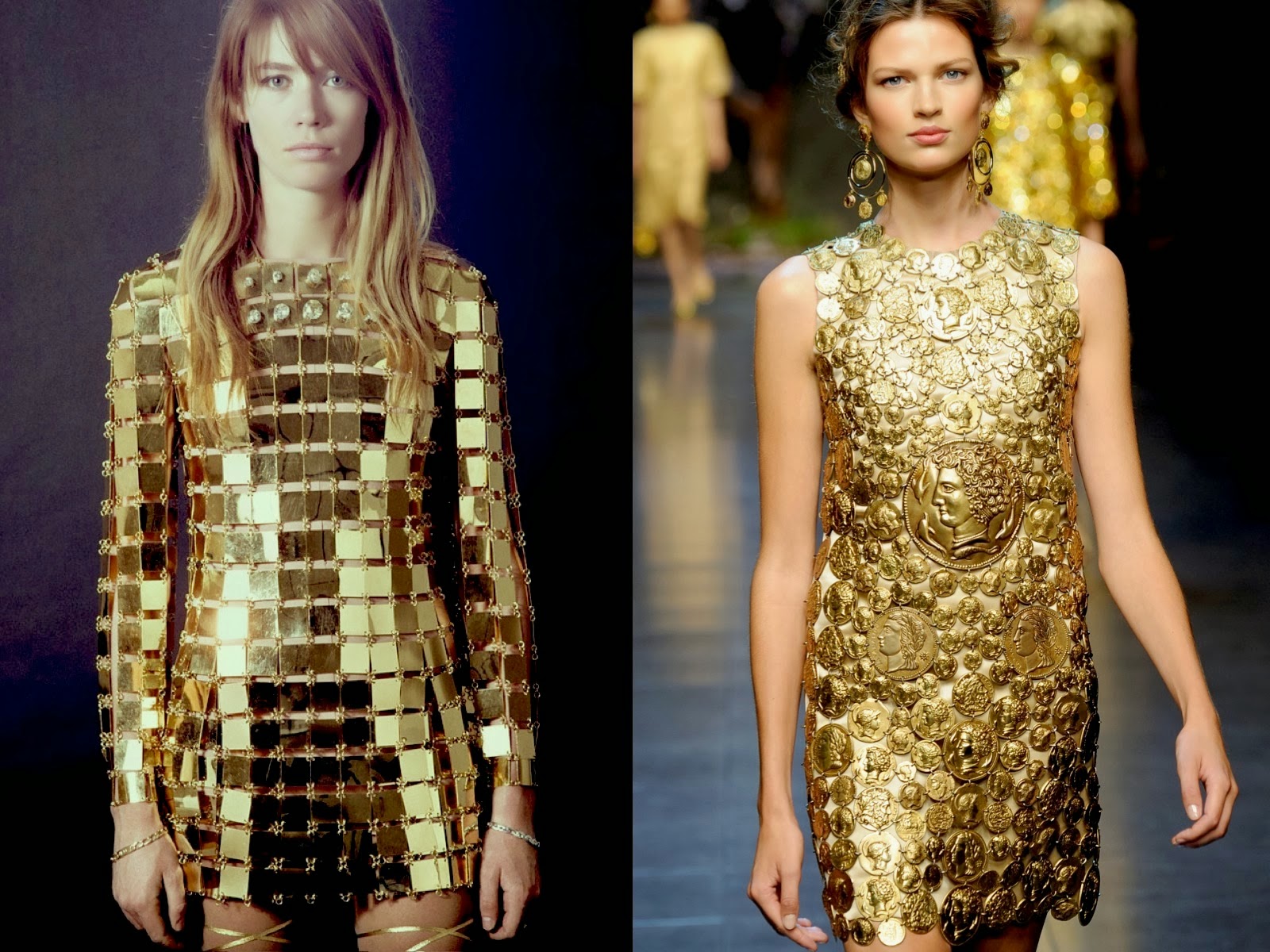 Metal Dresses, No Sewing Required That Black Chic