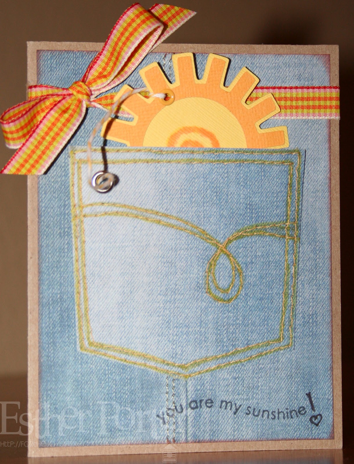 For The Joy of Creating Pocket Full Of Sunshine