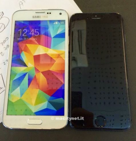 Iphone 6 mampu saingi ketebalan Samsung Galaxy S5