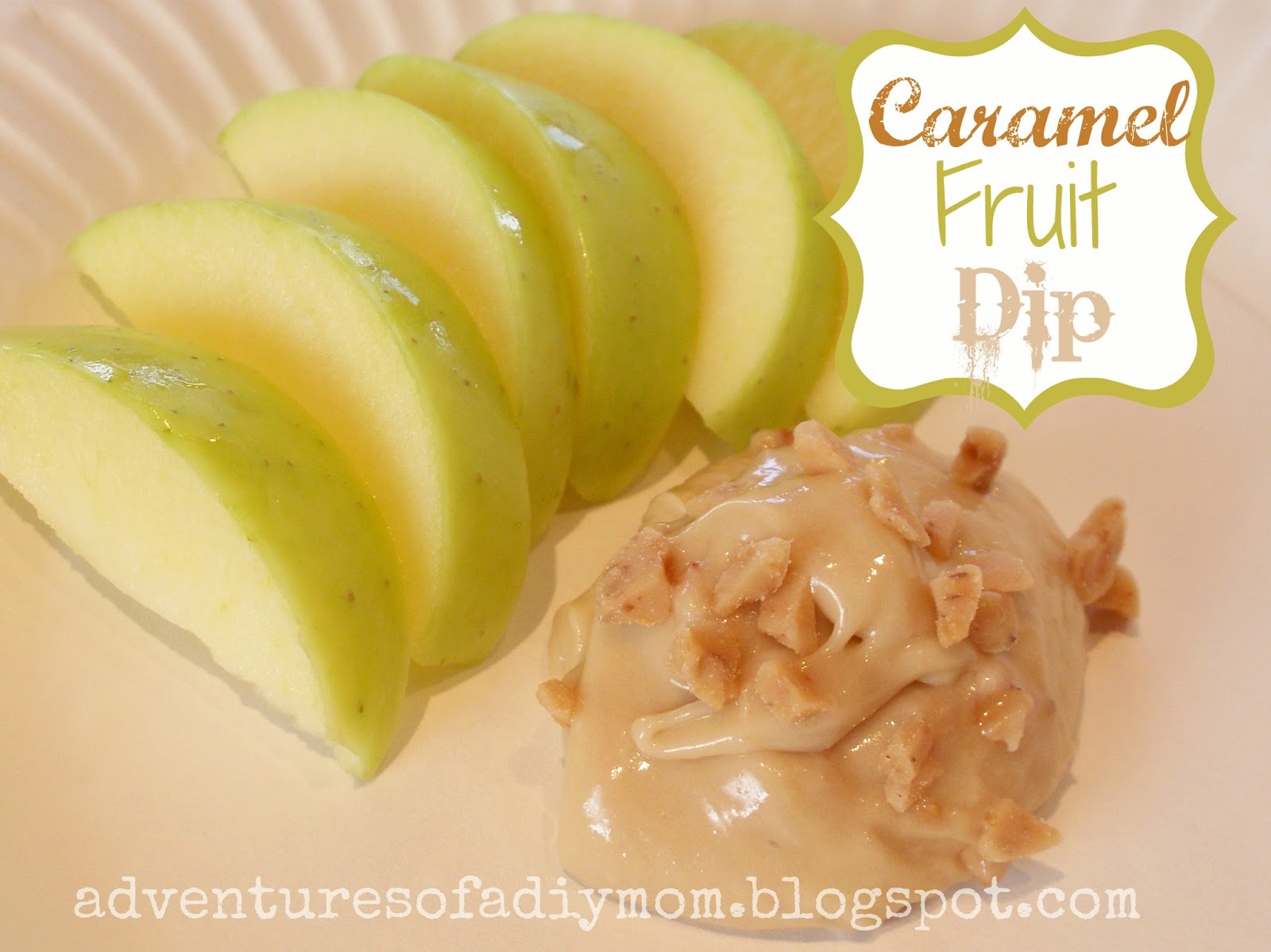 Easy Caramel Dip Recipe only three ingredients! Adventures of a DIY Mom