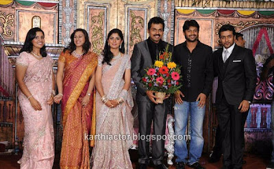 Actor Karthi Wedding Reception Photos