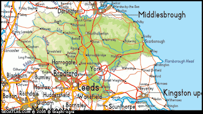 North Yorkshire Political Map