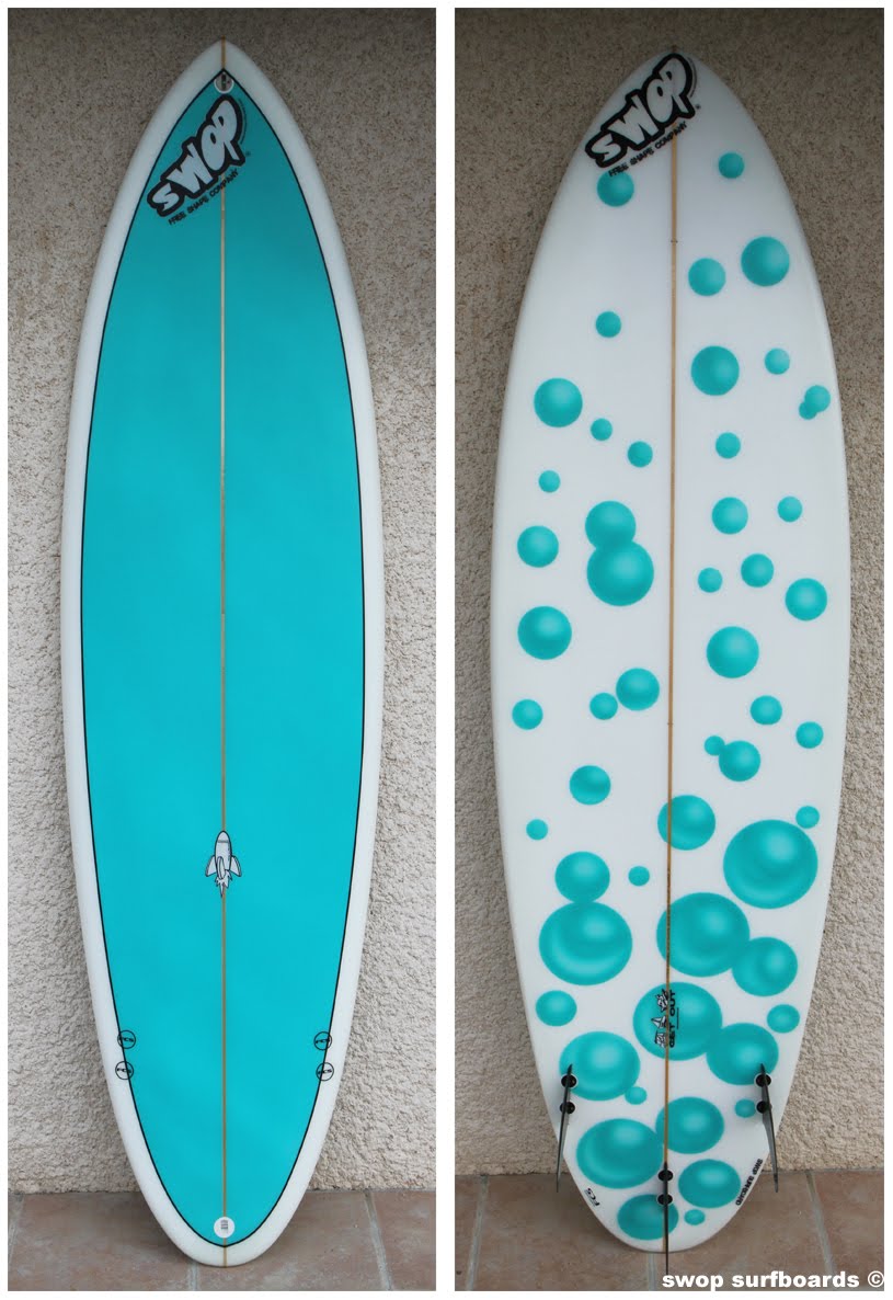 swop surfboards BLUE BUBBLES