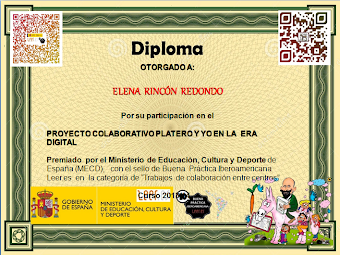 PARTICIPAMOS EN EL PROYECTO COLABORATIVO LIBRO VIRTUAL PLATERO Y YO EN LA ERA DIGITAL