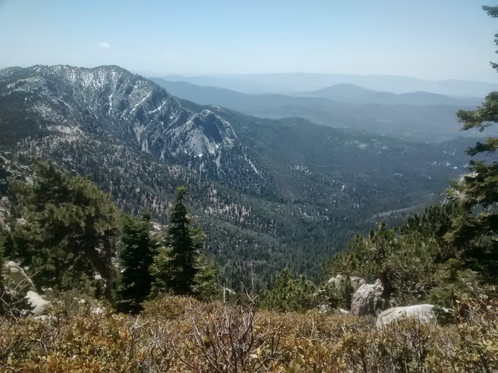 Beyond the Ridgeway 17 April. Mile 266 Big Bear City. Changes.