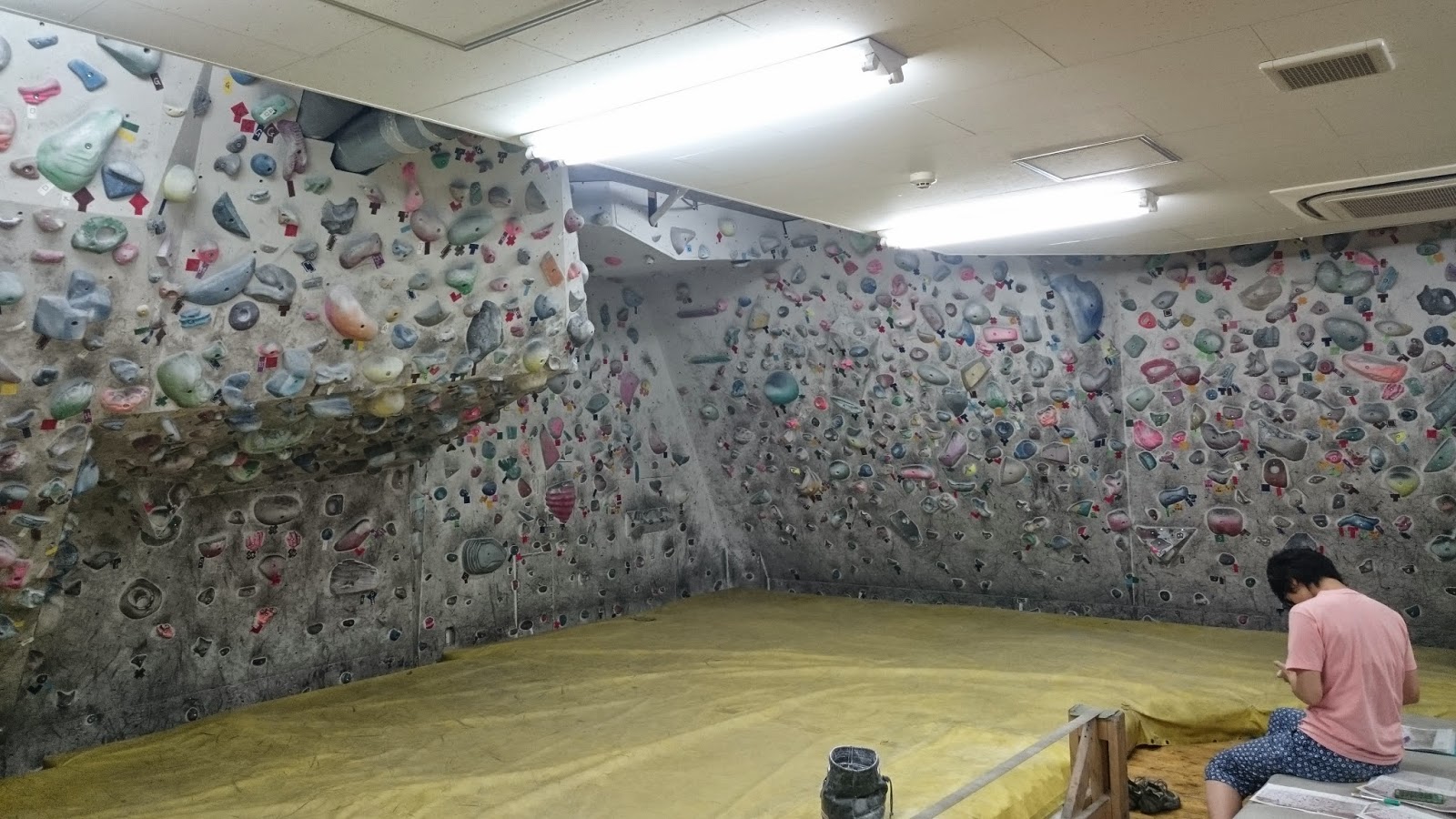 ロッククライミング 三鷹ジム ２０１４