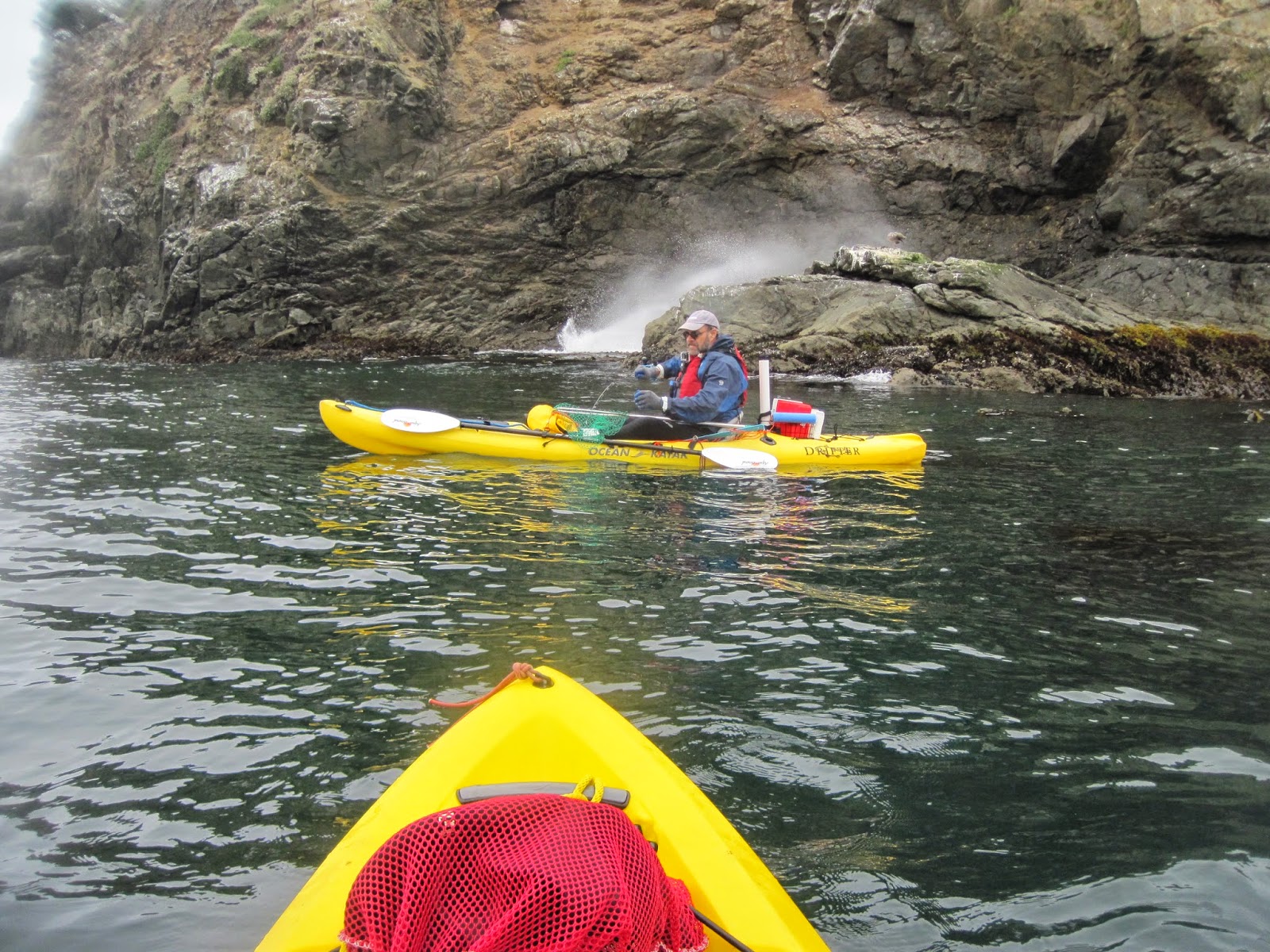 Matt Duckworth Underwater Kayak Fishing Mendocino
