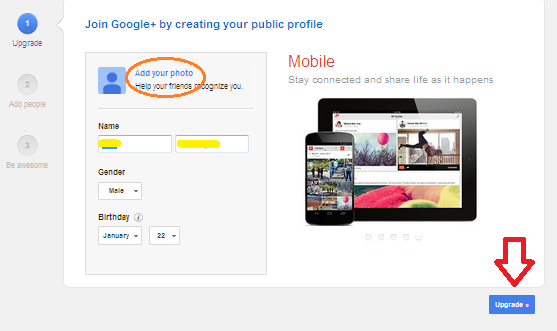 Cara Membuat Akun Google Plus