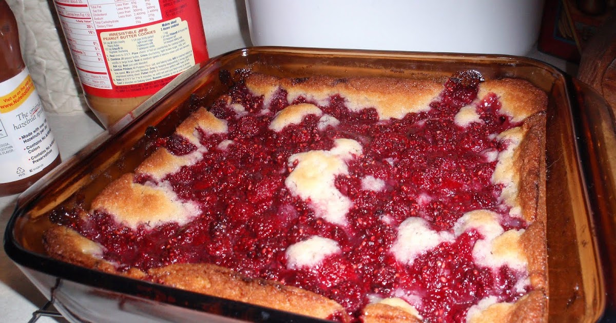 bcmom's kitchen Raspberry Cobbler