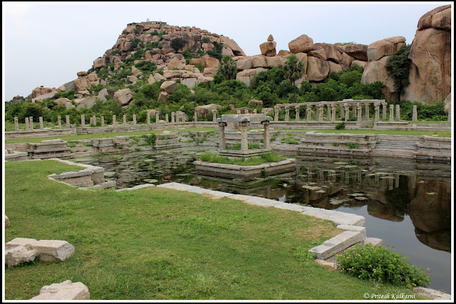 Pushkarni tank, Hampi Pushkarni tank, Hampi