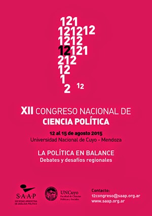 XII Congreso Nacional de Ciencia Política
