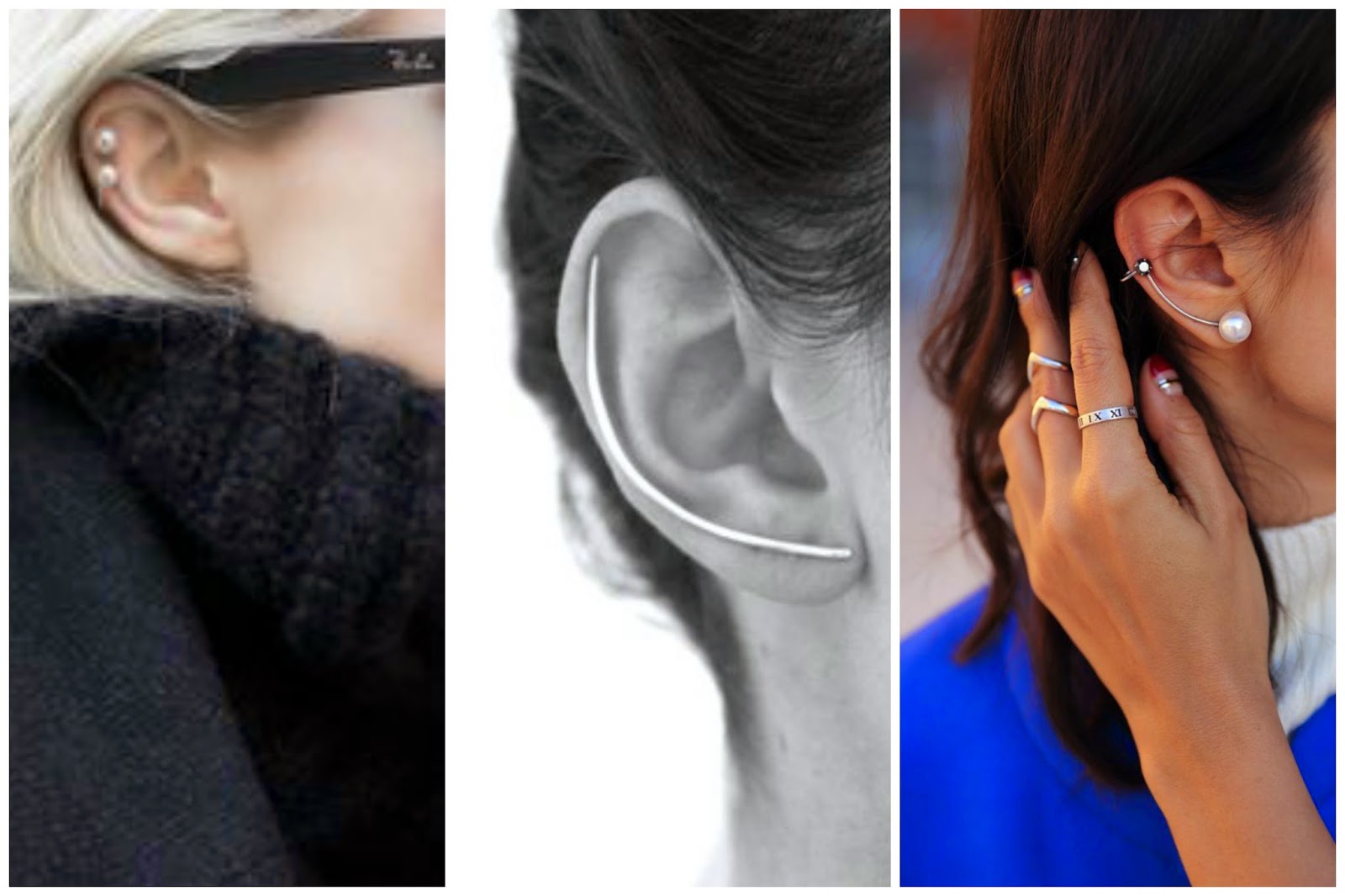 How To Single Pearl Ear Cuff Awake + Make A Blog for Creative Living