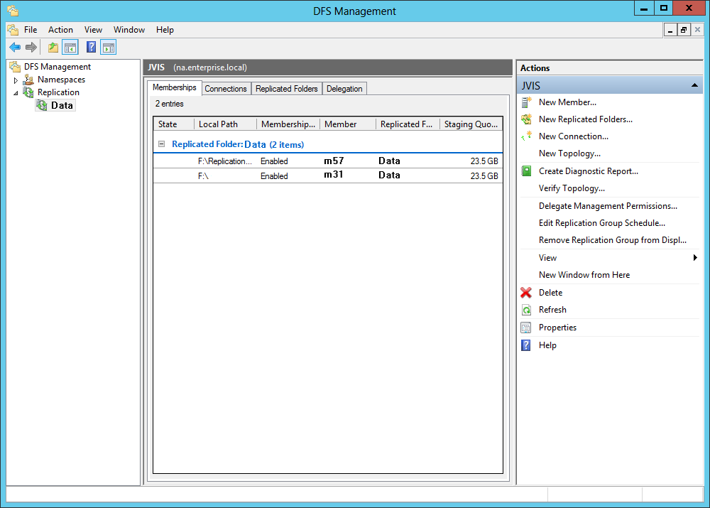 Techunboxed How to Set Up DFS Replication in Windows Server 2012 R2